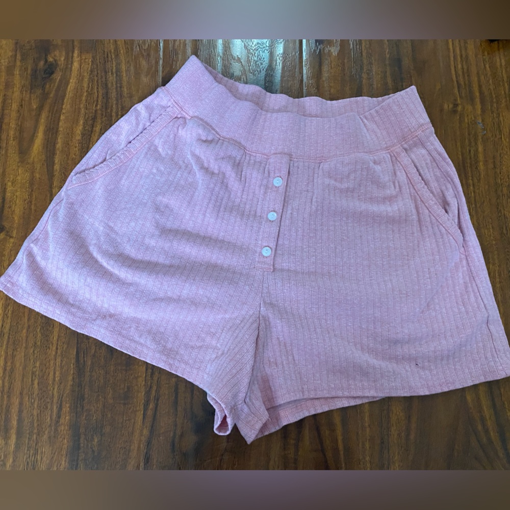 old navy pink sleep shorts